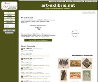 ART-Exlibris.net(The Digital Exlibris Museum) Screenshot