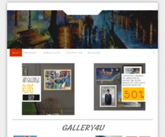 ART-Gallery4U.com(ART Gallery4U) Screenshot
