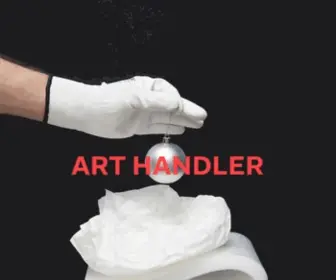 ART-Handler.com(Where the work of art) Screenshot