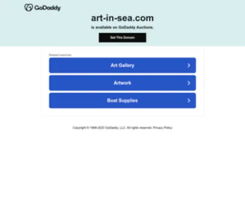 ART-In-Sea.com(ART In Sea) Screenshot