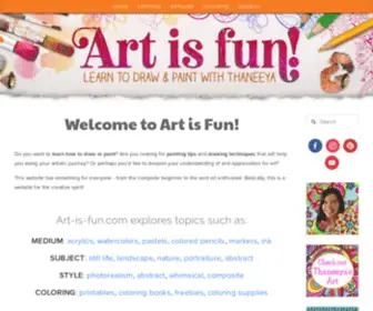 ART-Is-Fun.com(Art is Fun) Screenshot