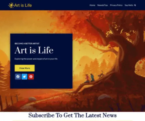 ART-Is-Life.com(ART Is Life) Screenshot