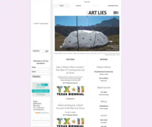 ART-Lies.org(ART Lies) Screenshot