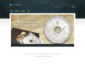 ART-Mint.com(The art of coin) Screenshot