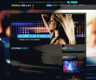 ART-Of-Nightlife.com(Art of Nightlife Events) Screenshot