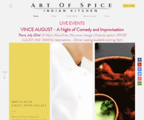 ART-Of-Spice.com(Art Of Spice) Screenshot