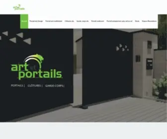 ART-Portails.fr(Portail sur mesure) Screenshot