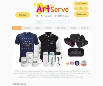 ART-Serve.net(Personalised Gifts Singapore) Screenshot