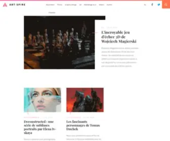 ART-Spire.com(Inspiration artistique) Screenshot