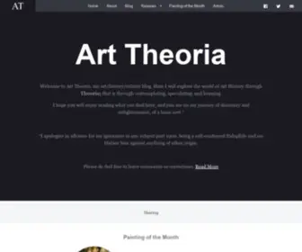 ART-Theoria.com(ART Theoria) Screenshot