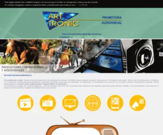 ART-Tronic.es(Productora Audiovisual) Screenshot