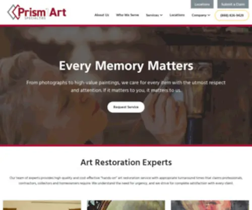 ART-Us.com(Art Cleaning and Restoration Company) Screenshot