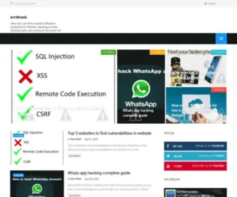 ART4Haxk.com(Home) Screenshot