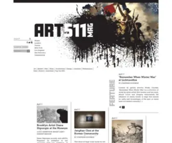 ART511Mag.com(ART511 Magazine) Screenshot