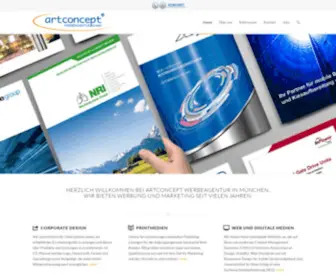 Artconcept-Werbeagentur.de(Artconcept Werbeagentur) Screenshot