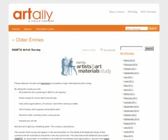 Artally.org(ArtAlly Protected Blog) Screenshot