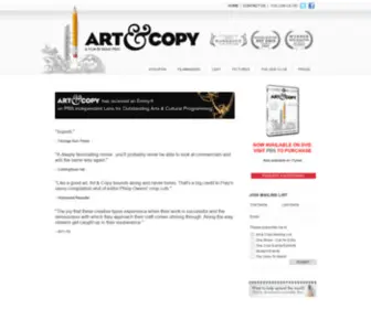 Artandcopyfilm.com(Art & Copy Film) Screenshot