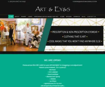 Artandeyesneworleansla.com(Art & Eyes) Screenshot