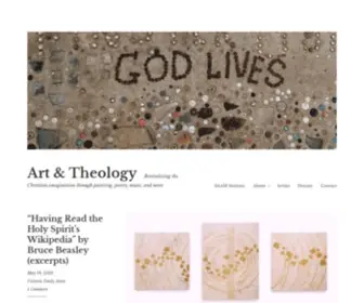 Artandtheology.org(Revitalizing the Christian imagination through painting) Screenshot