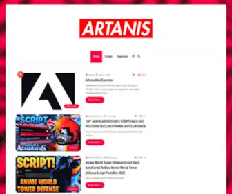 Artanisrbx.com(Free Roblox Scripts) Screenshot