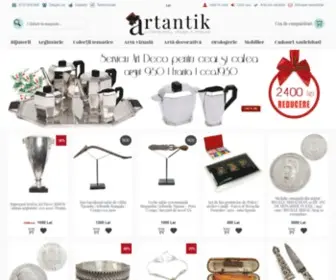 Artantik.ro(Magazin online de antichitati) Screenshot