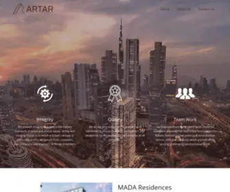 Artar.ae(Artar Real Estate Development LLC) Screenshot