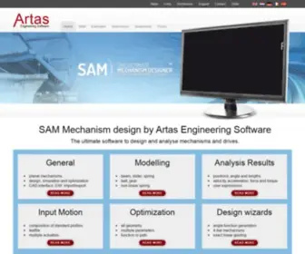 Artas.nl(Artas Engineering) Screenshot