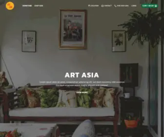 Artasiabkk.com(ArtAsia) Screenshot