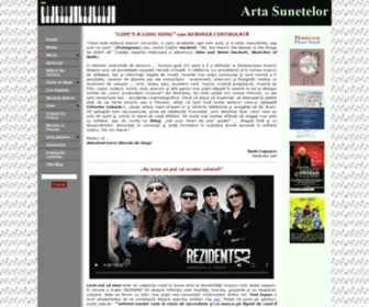 Artasunetelor.ro(ArtaSunetelor-Home) Screenshot