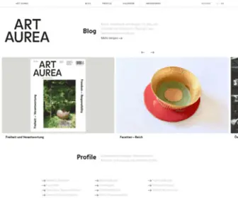 Artaurea.de(Online Magazin) Screenshot