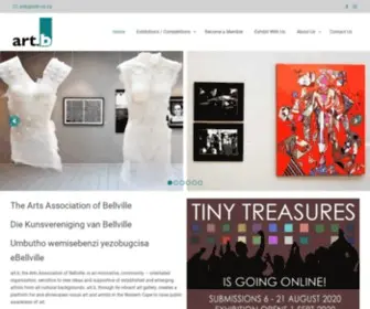 ARTB.co.za(The Arts Association of Bellville) Screenshot