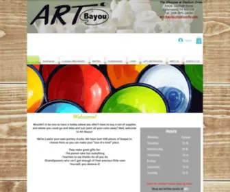 Artbayoustudio.com(HOME) Screenshot