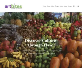 Artbites.net(Cooking art history) Screenshot