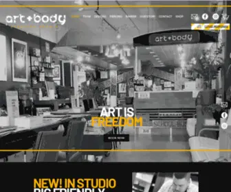 Artbody.co.nz(Art + Body Creative Studio "Art) Screenshot