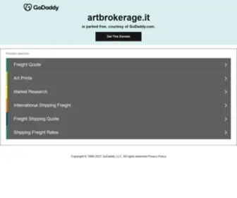 Artbrokerage.it Screenshot