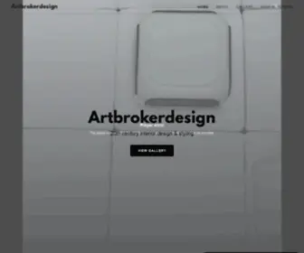 Artbrokerdesign.com(Art Broker Design) Screenshot