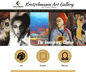Artbrokers.co.za(Kretschmann Art Gallery) Screenshot