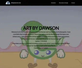 Artbydawson.com(Artbydawson) Screenshot