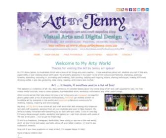 Artbyjenny.com.au(Artbyjenny) Screenshot