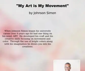 Artbyjohnsonsimon.com(My artwork) Screenshot