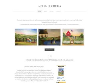 Artbylucretia.com(Art by Lucretia) Screenshot