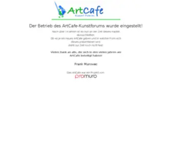 Artcafe.de(Künstler) Screenshot