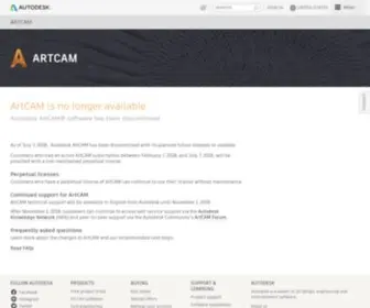 Artcam.com(Autodesk) Screenshot