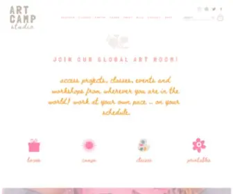 Artcampla.com(ART CAMP) Screenshot