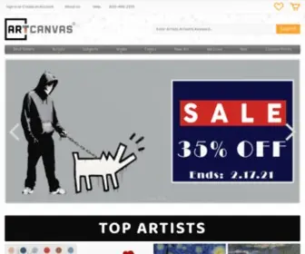 Artcanvas.com(Art Canvas Prints For Sale) Screenshot