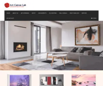 Artcanvaslab.com(Art Canvas Lab) Screenshot