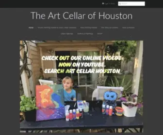 Artcellarhouston.com(The Art Cellar of Houston) Screenshot