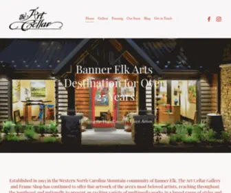 Artcellaronline.com(Art Cellar Gallery & Framing Store) Screenshot