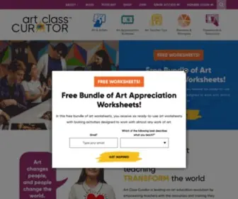 Artclasscurator.com(Art Class Curator) Screenshot