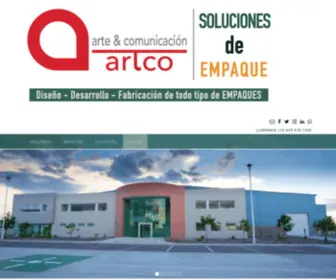 Artco.com.mx(Impresiones Artco) Screenshot